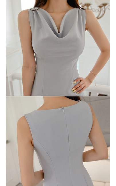 4✮- Mermaid Knee Dress - KHFRS22692 4✮- Mermaid Knee Dress - KHFRS22692