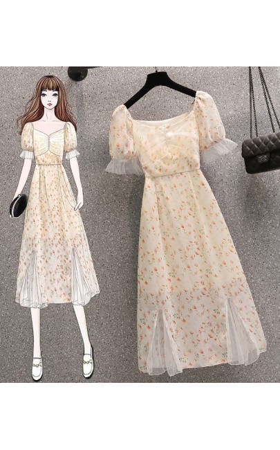 4✮- Knee Dress - KIFRS24261 4✮- Knee Dress - KIFRS24261