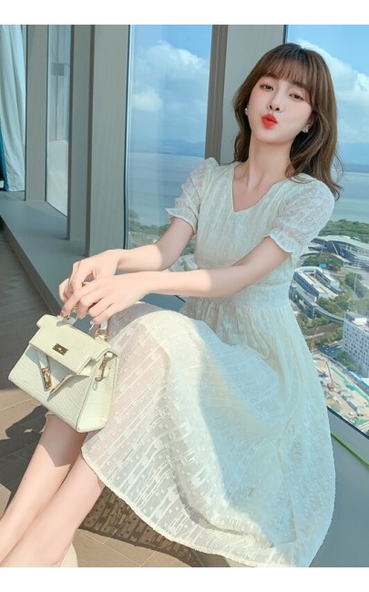 4✮- Knee Dress (Small Cutting) - KKFRS27775