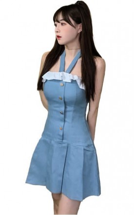 4✮- Mini Dress (Small Cutting) - KLFRS29295