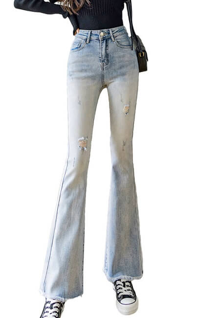 4✮- Denim Pants - KNFRS32335