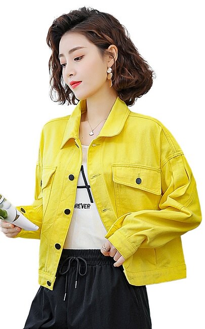 4✮- Denim Jacket - KNFRS32525