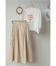 4✮- Knee Skirt (S-L) - KOFRS33314 4✮- Knee Skirt (S-L) - KOFRS33314