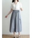 4✮- Knee Skirt (S-L) - KOFRS33314 4✮- Knee Skirt (S-L) - KOFRS33314