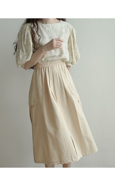 4✮- Knee Skirt (S-L) - KOFRS33314 4✮- Knee Skirt (S-L) - KOFRS33314