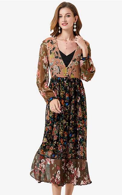 4✮- Midi Dress - KPFRS35210