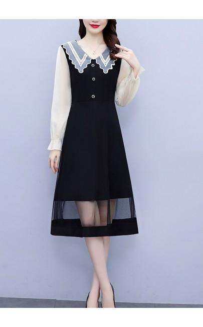 4✮- Knee Dress - KQFRS37126 4✮- Knee Dress - KQFRS37126