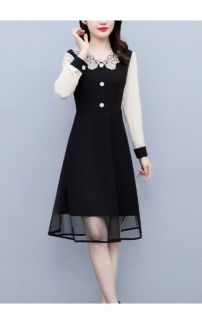 4✮- Knee Dress - KQFRS37127 4✮- Knee Dress - KQFRS37127