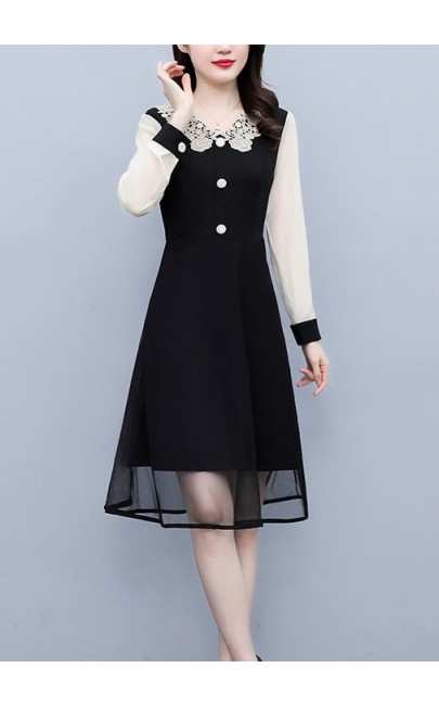 4✮- Knee Dress - KQFRS37127