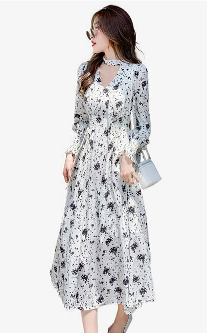 4✮- Midi Dress - KRFRS37233 / RY1930