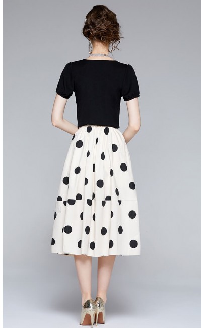 4✮- Midi Dress (Top+Skirt) - KSFKY8741 4✮- Midi Dress (Top+Skirt) - KSFKY8741