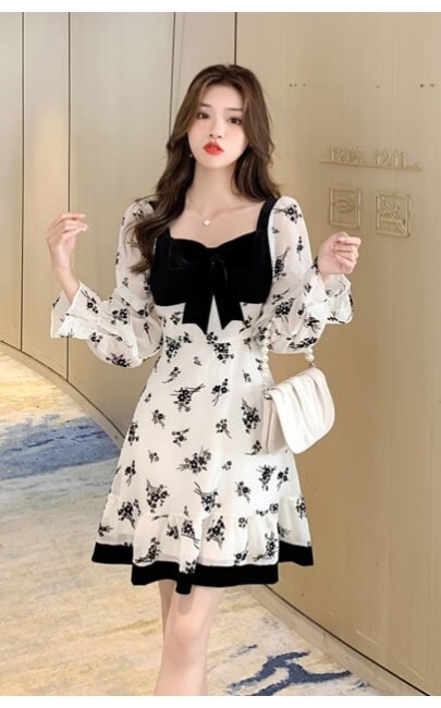 4✮- Mini Dress / Long Top (Small Cutting) - KSFRS38750 4✮- Mini Dress / Long Top (Small Cutting) - KSFRS38750