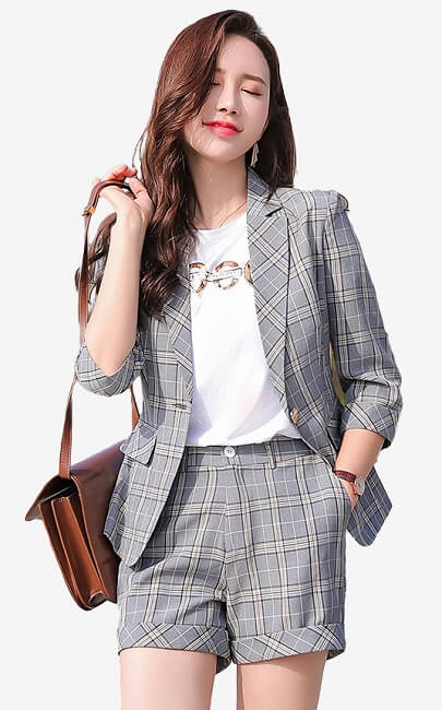 4✮- Set (Coat+Shorts) (Small Cutting) - KSFRS38899