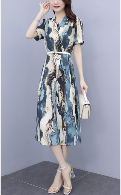 4✮- Knee Dress - KSFRS39457 4✮- Knee Dress - KSFRS39457