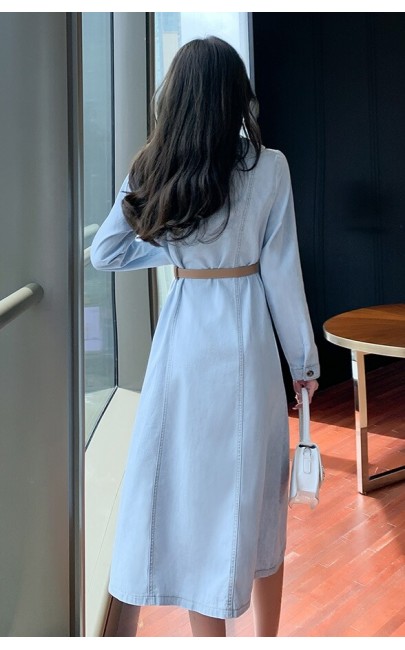 4✮- Denim Knee Dress - KTFRS39914