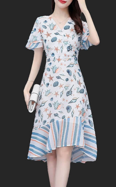4✮- Knee Dress - KTFRS40650 4✮- Knee Dress - KTFRS40650