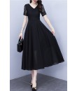 4✮- Midi Dress (Small Cutting) - KUFRS40996 4✮- Midi Dress (Small Cutting) - KUFRS40996