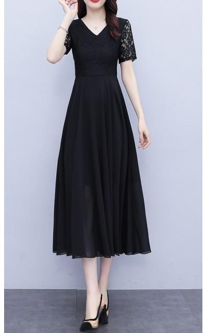 4✮- Midi Dress (Small Cutting) - KUFRS40996 4✮- Midi Dress (Small Cutting) - KUFRS40996