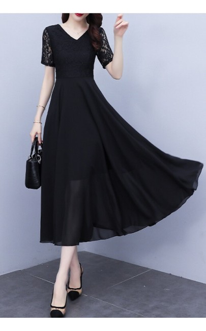 4✮- Midi Dress (Small Cutting) - KUFRS40996 4✮- Midi Dress (Small Cutting) - KUFRS40996