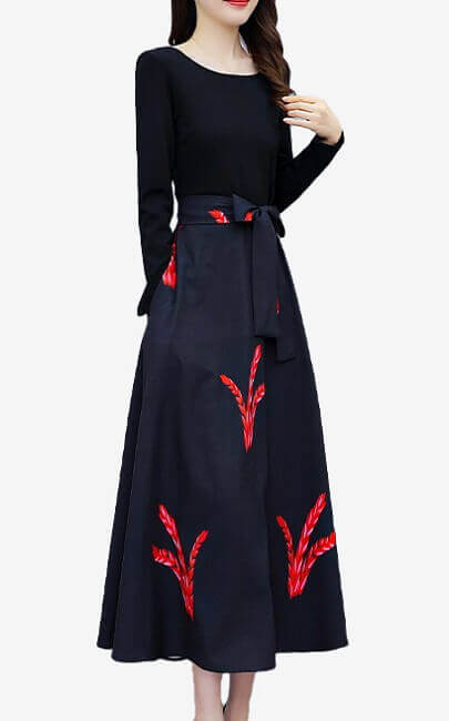 4✮- Midi Dress (Small Cutting) - KUFRS41004 4✮- Midi Dress (Small Cutting) - KUFRS41004
