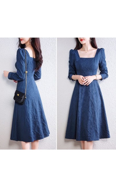 4✮- Knee Dress (Small Cutting) - KUFRS41042 / KY9185