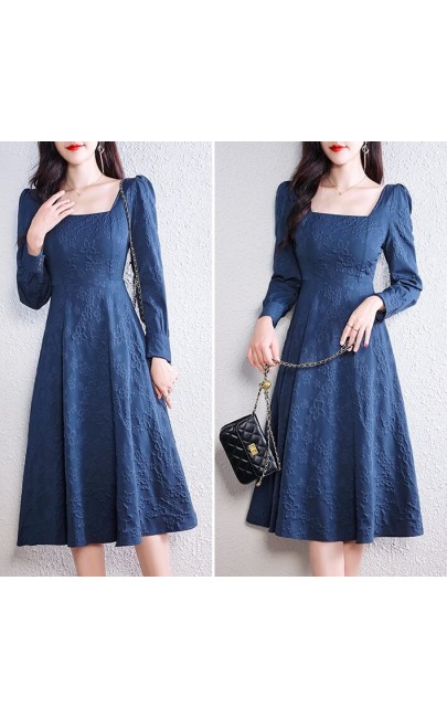 4✮- Knee Dress (Small Cutting) - KUFRS41042 / KY9185 4✮- Knee Dress (Small Cutting) - KUFRS41042 / KY9185