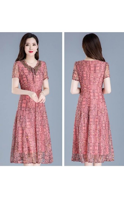 4✮- Knee Dress (Small Cutting) - KUFRS41044 4✮- Knee Dress (Small Cutting) - KUFRS41044
