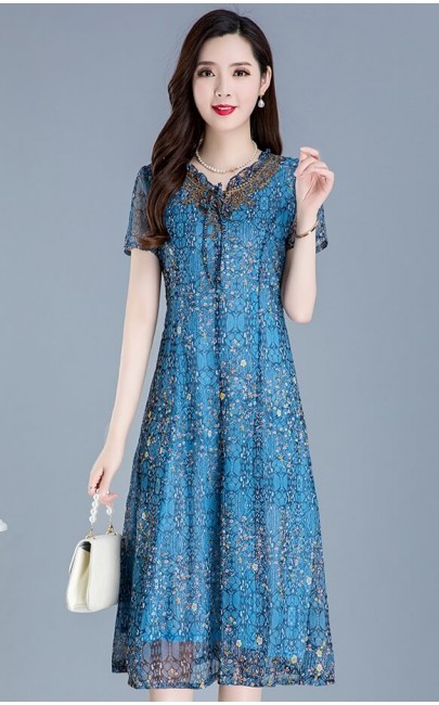 4✮- Knee Dress (Small Cutting) - KUFRS41044 4✮- Knee Dress (Small Cutting) - KUFRS41044