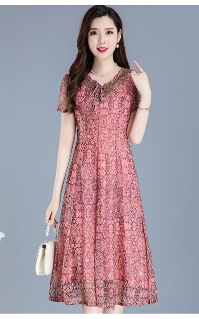 4✮- Knee Dress (Small Cutting) - KUFRS41044 4✮- Knee Dress (Small Cutting) - KUFRS41044