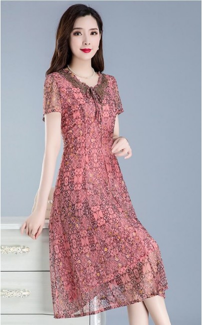 4✮- Knee Dress (Small Cutting) - KUFRS41044 4✮- Knee Dress (Small Cutting) - KUFRS41044
