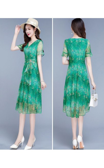 4✮- Knee Dress (Small Cutting) - KUFRS41046 4✮- Knee Dress (Small Cutting) - KUFRS41046