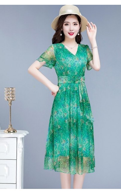 4✮- Knee Dress (Small Cutting) - KUFRS41046 4✮- Knee Dress (Small Cutting) - KUFRS41046
