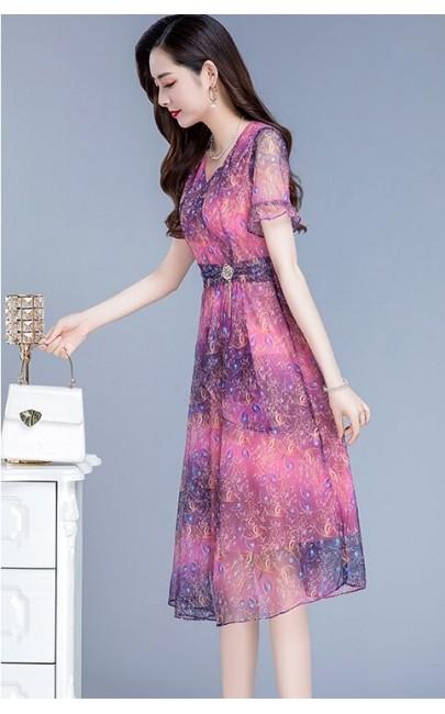 4✮- Knee Dress (Small Cutting) - KUFRS41046 4✮- Knee Dress (Small Cutting) - KUFRS41046