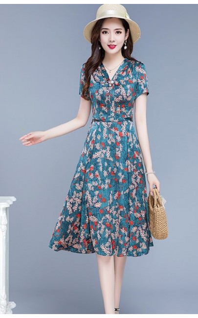 4✮- Knee Dress (Small Cutting) - KUFRS41047 4✮- Knee Dress (Small Cutting) - KUFRS41047