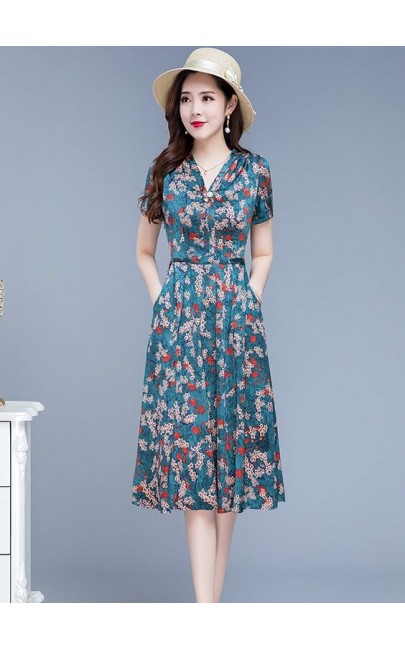 4✮- Knee Dress (Small Cutting) - KUFRS41047 4✮- Knee Dress (Small Cutting) - KUFRS41047