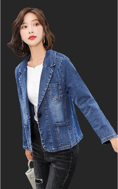 4✮- Denim Jacket - KUFRS42161