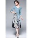 4✮- Midi Dress (Top+Skirt) - KUFRS42203