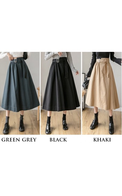 4✮- Midi Skirt (S-2XL) - KWFRS44571 / RY1847 4✮- Midi Skirt (S-2XL) - KWFRS44571 / RY1847