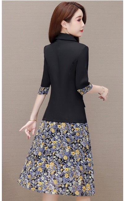 4✮- Knee Dress (With Coat) - KYFKY8503 / MY3775 4✮- Knee Dress (With Coat) - KYFKY8503 / MY3775