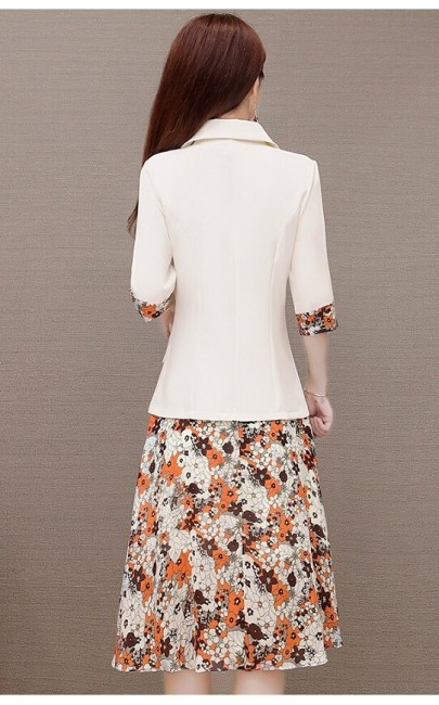 4✮- Knee Dress (With Coat) - KYFKY8503 / MY3775 4✮- Knee Dress (With Coat) - KYFKY8503 / MY3775