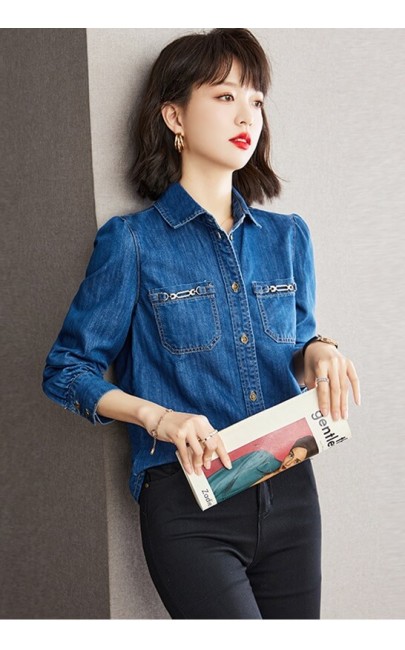 4✮- Denim Shirt - KZFRS51429 4✮- Denim Shirt - KZFRS51429