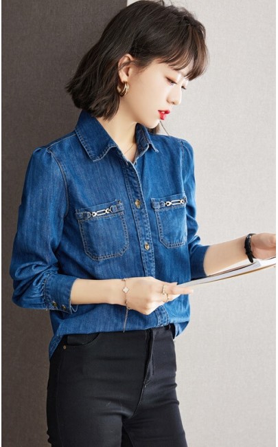 4✮- Denim Shirt - KZFRS51429 4✮- Denim Shirt - KZFRS51429