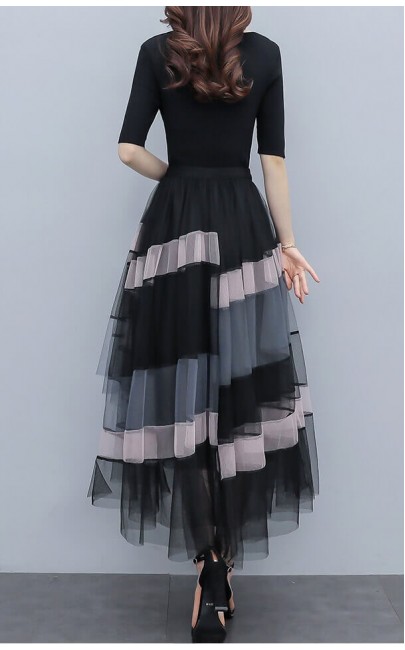 4✮- Midi Dress (Top+Skirt) - LAFM694 4✮- Midi Dress (Top+Skirt) - LAFM694