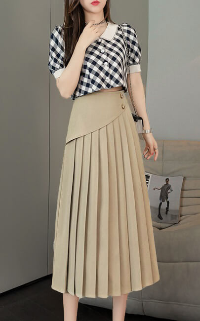 4✮- Knee Skirt - LBFM1549