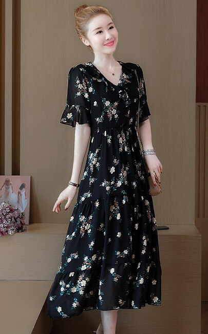 4✮- Midi Dress - LCFM2619