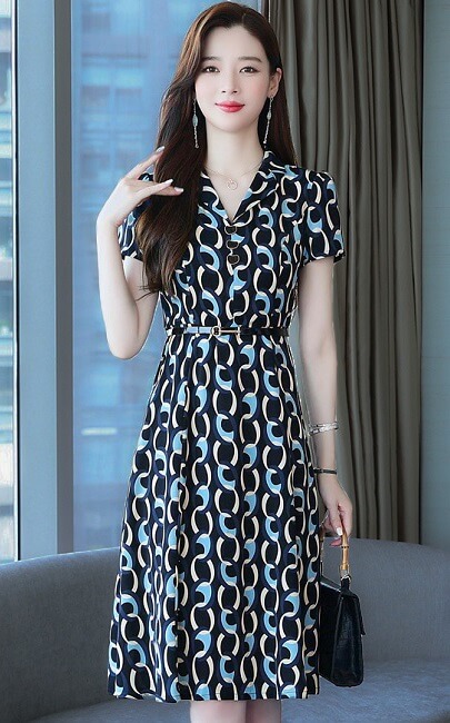 4✮- Knee Dress - LDFM3771