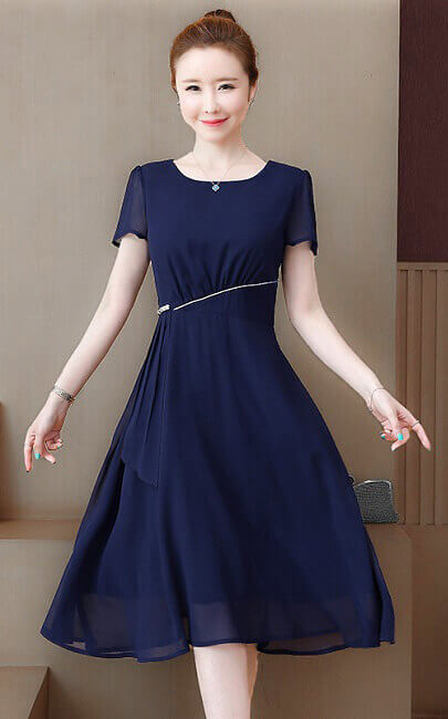 4✮- LEFM4220 / RY1724 - Knee Dress