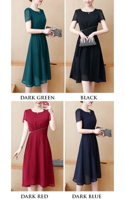 4✮- LEFM4220 / RY1724 - Knee Dress