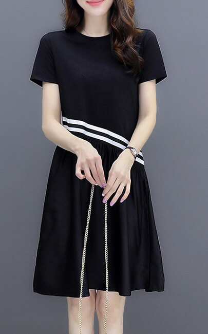 4✮- Knee Dress - LEFM4720