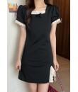 3✮- Bodycon Mini Dress (Small Cutting) - LEFM5049